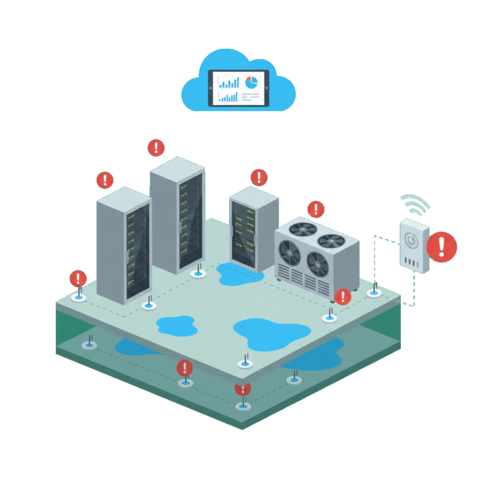 Illustration of a refrigerator unit