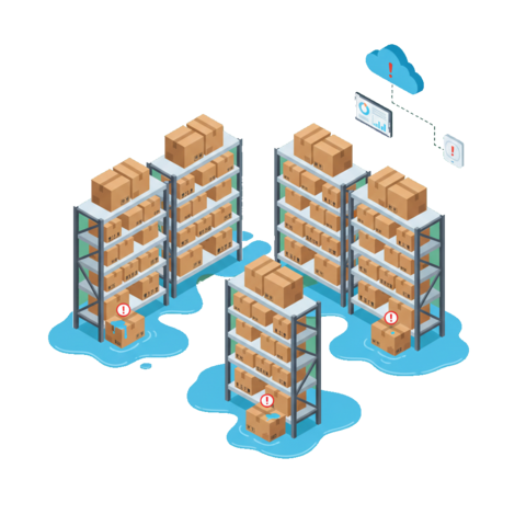 Illustration of a refrigerator unit