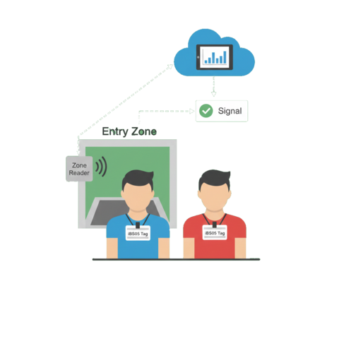 Illustration of a refrigerator unit