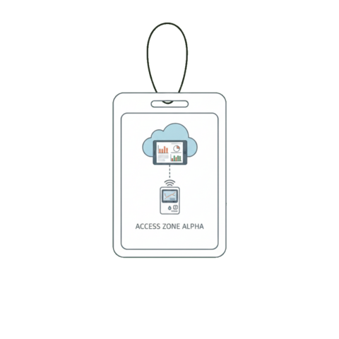 Illustration of a refrigerator unit